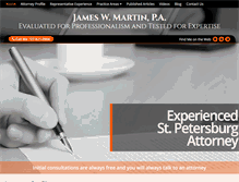 Tablet Screenshot of jamesmartinpa.com